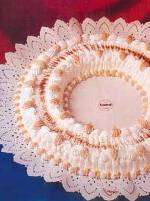 Corona de almendra y merengue