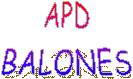 APD
BALONES