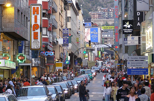 Calle comercial