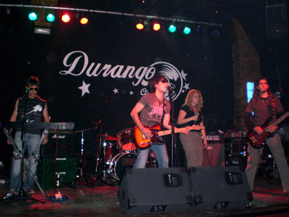 Concierto,  en la Sala Durango