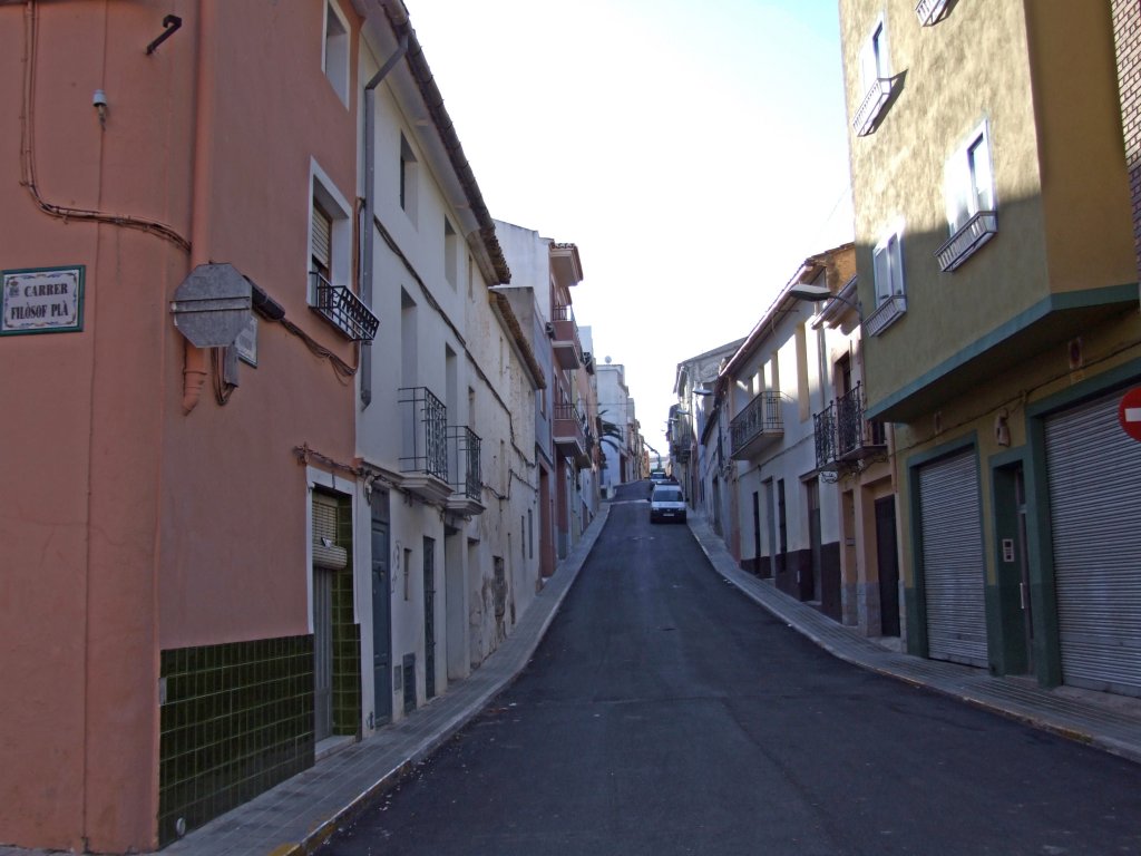 Calle en verano