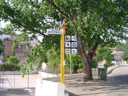 Cartel de bienvenida