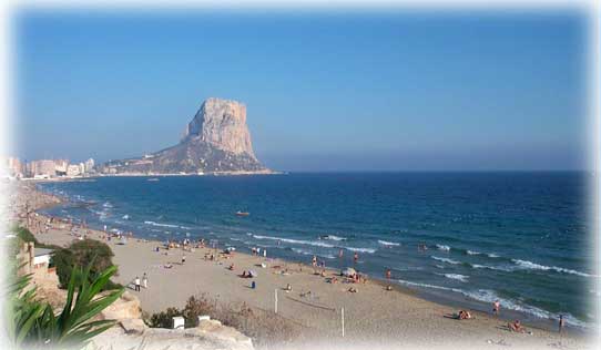 playa de calpe