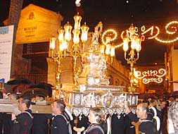 procesion virgen