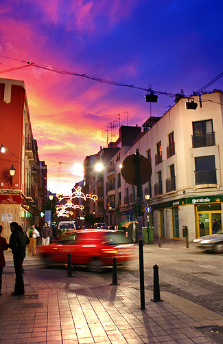 Benimaclet by night