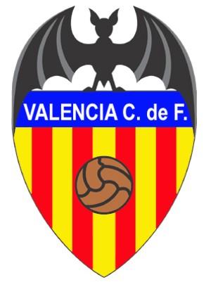 escudo del club de ftbol de Valencia