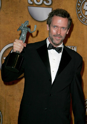 Hugh Laurie premiado