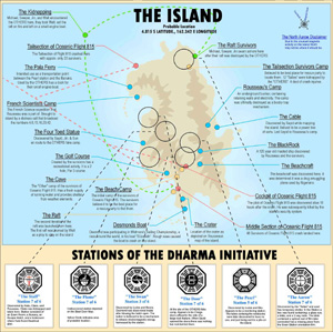 Mapa de la Isla