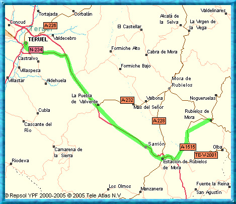 Ruta Teruel-Rubielos de Mora