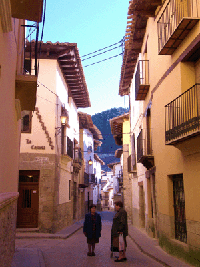 Vecinas en la calle