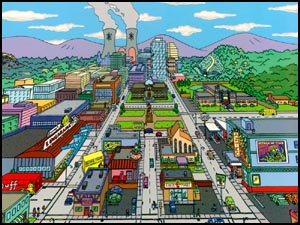 Vista area de Springfield