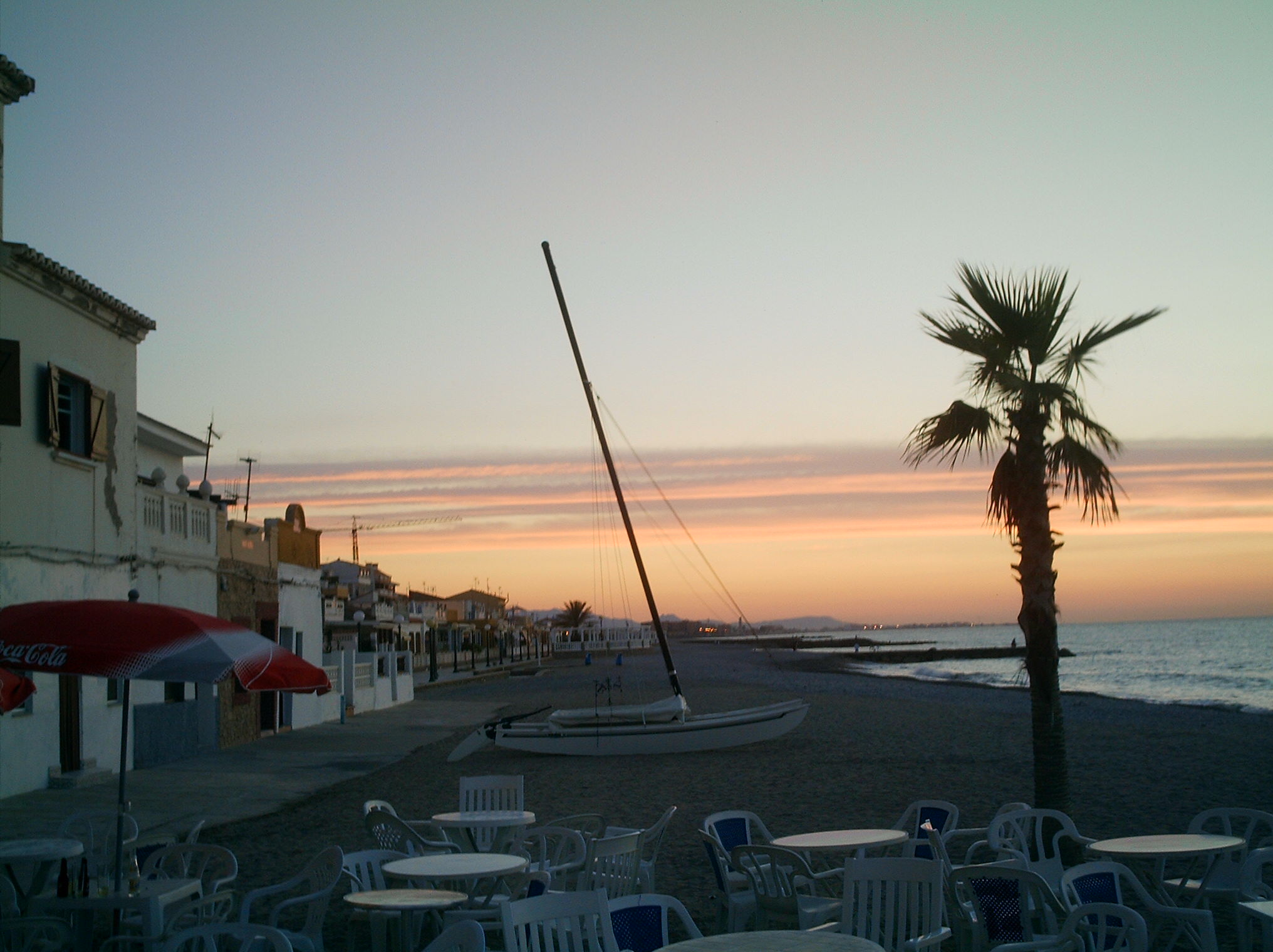 puesta de sol