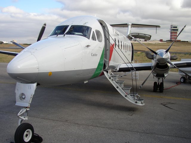 Heimflug von Portugal