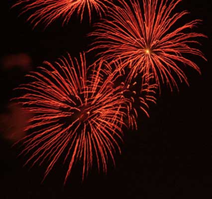fuegos artificiales