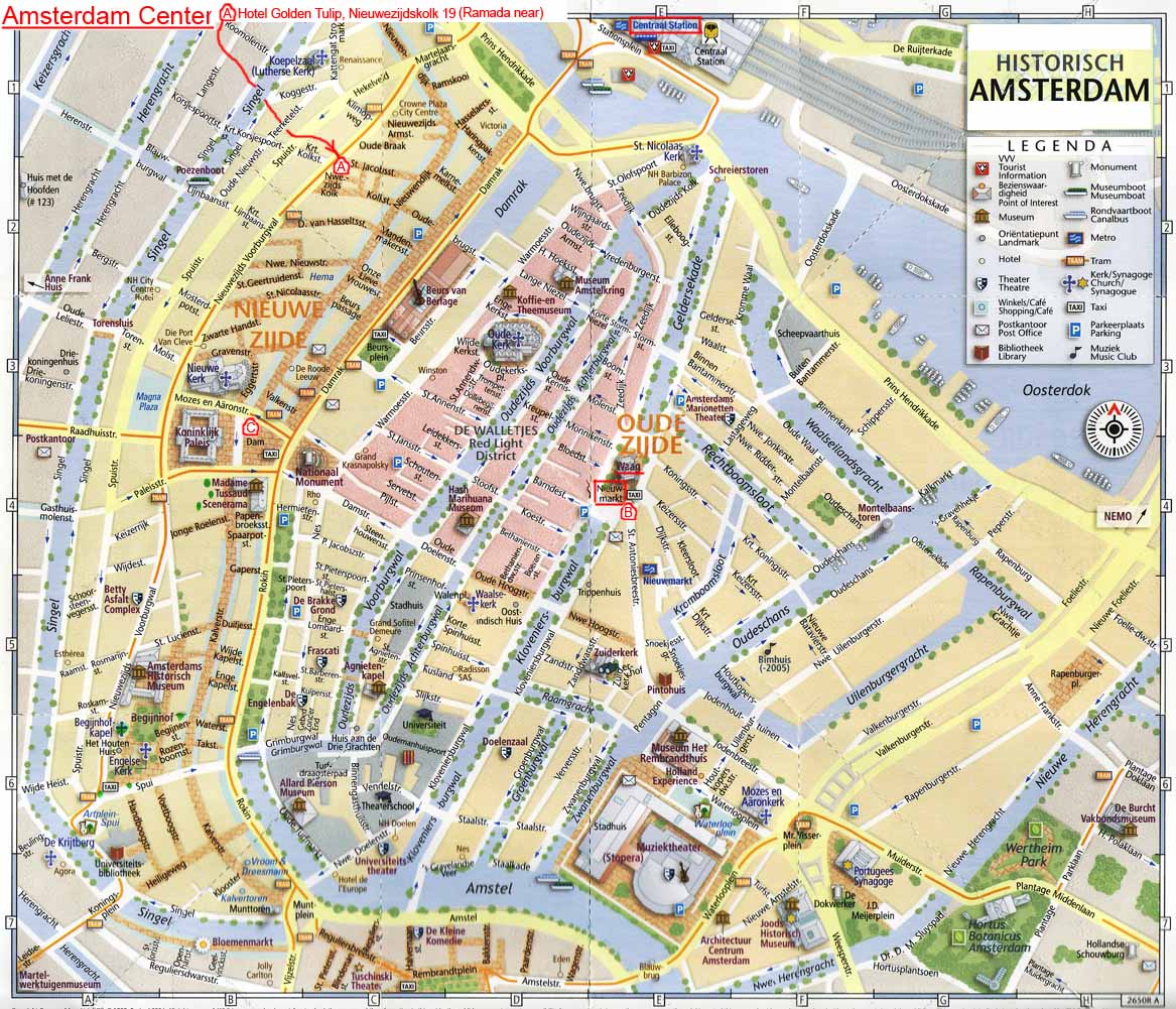 Mapa De Amsterdam 8918