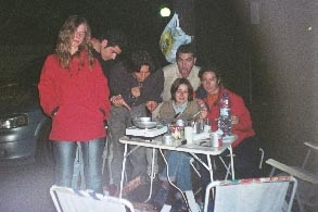 Ruth, Alba, Javi, Toni, Pepe, Blanca