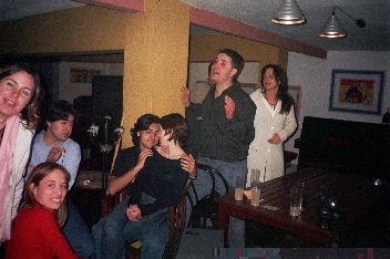 Rebeca, Ana, Josep, Pepe, Alba, Raul y novia Raul