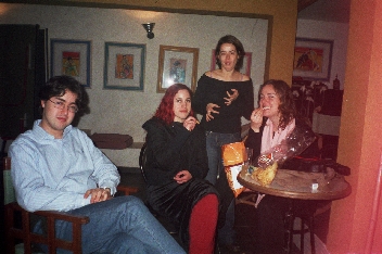 Josep, Elvira, Alba, Rebeca