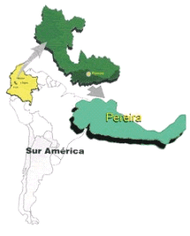 LOCALIZACI�N DE PEREIRA