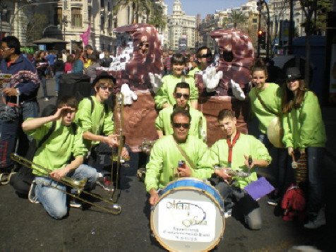 Foto xaranga Falles