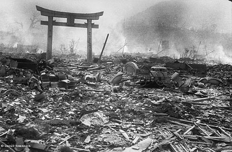 Nagasaki  tras la bomba atmica