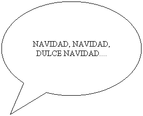 Llamada ovalada: NAVIDAD, NAVIDAD, DULCE NAVIDAD....
N
