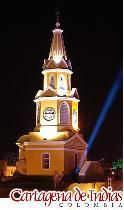Reloj pblico en Cartagena