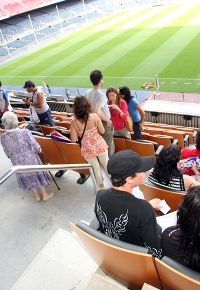 Imagen del reportaje titulado:  Tour Camp Nou y Museo  