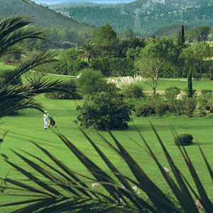 VISTA DEL CAMPO DE GOLF DEL HOTEL SON VIDA
