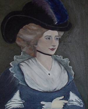 Portrait of Fanny Burney