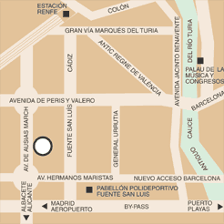 plano de la zona