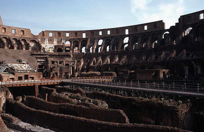 interior del Coliseo