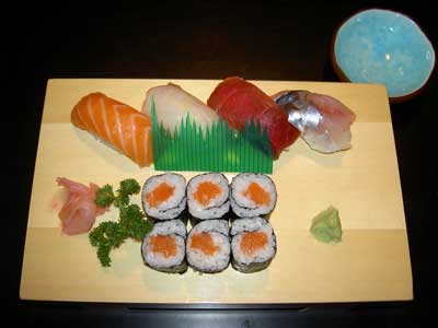 Sushi y maki combinado