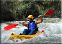 Kayak en el Sil