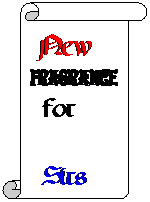 Pergamino vertical: &nbsp; New
FRAGRANCE
&nbsp; for
&nbsp;
&nbsp;Sirs
