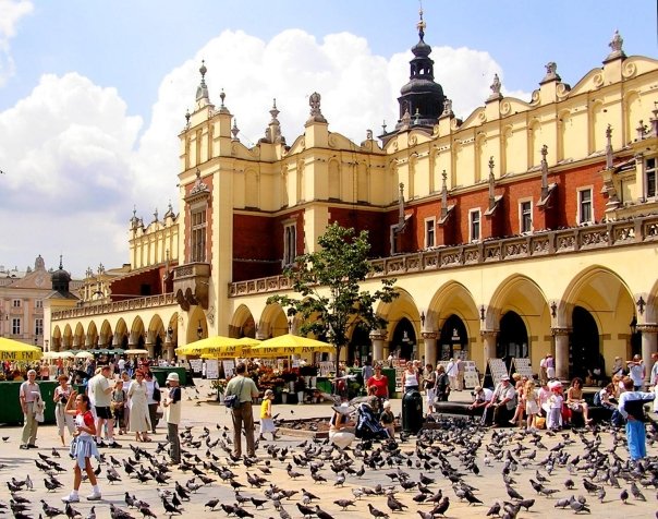 Plaza central de krakovia