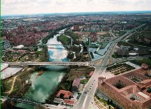 Vista aerea Valladolid