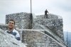 Mi 
primo David y nuestro amigo Andreas en Italia