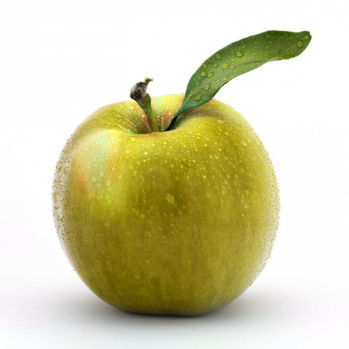 Una Manzana Verde Calorias