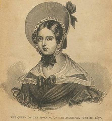 Queen Victoria (shown here on the morning of her Ascension to the Throne, 20 June 1837) gave her name to the historic era