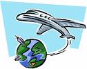por aire