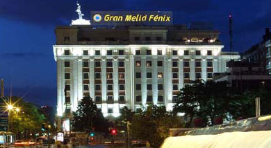Vista del hotel en pleno centro de Madrid, una de las ciudades ms poderosas de Europa.