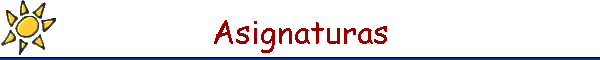 Asignaturas